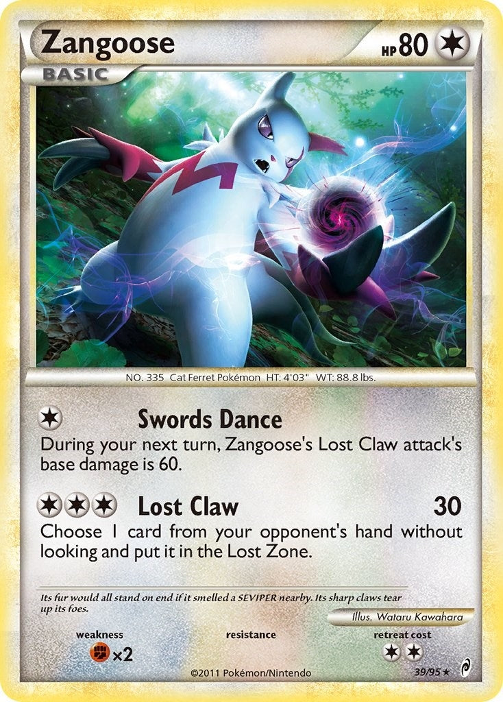 Image for Zangoose (39/95) (CL) - Pokemon