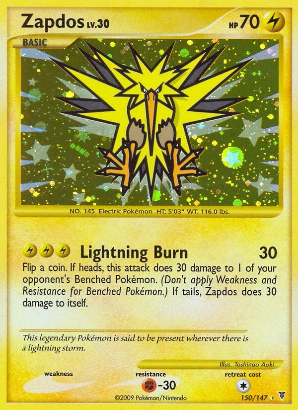 Image for Zapdos (150) (150) (SV) - Pokemon