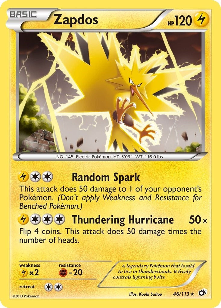 Image for Zapdos (46/113) (LTR) - Pokemon