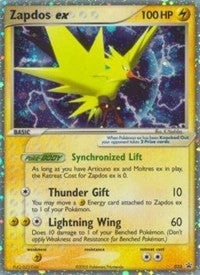 Image for Zapdos ex - 033 (EX Collector's Window Tins) (033) (PR) - Pokemon