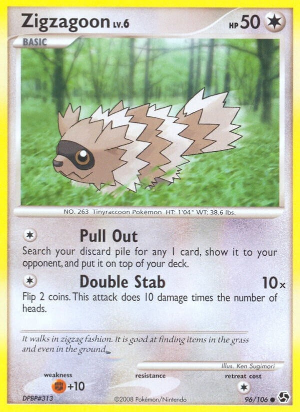 Image for Zigzagoon (96/106) (GE) - Pokemon