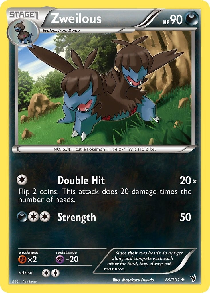 Image for Zweilous (78/101) (NVI) - Pokemon