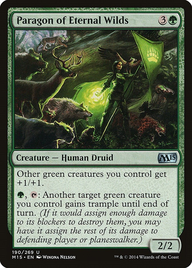 Image for Paragon of Eternal Wilds (190) (M15) - Magic: The Gathering