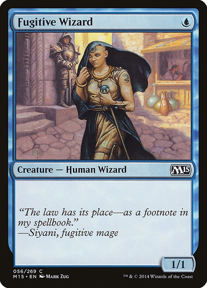 Image for Fugitive Wizard (56) - Magic: The Gathering