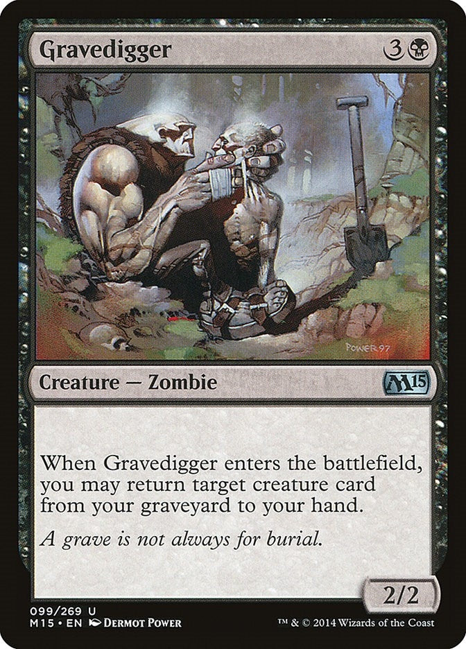 Image for Gravedigger (99) - Magic: The Gathering