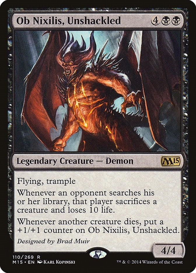 Image for Ob Nixilis, Unshackled (110) - Magic: The Gathering