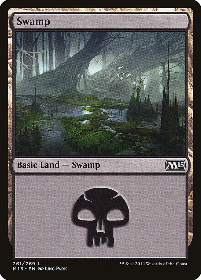 Image for Swamp (261) (261) (M15) - Magic: The Gathering