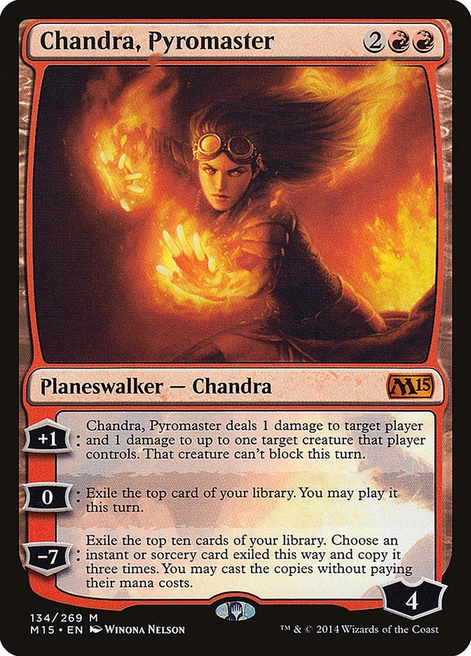 Image for Chandra, Pyromaster (134) - Magic: The Gathering
