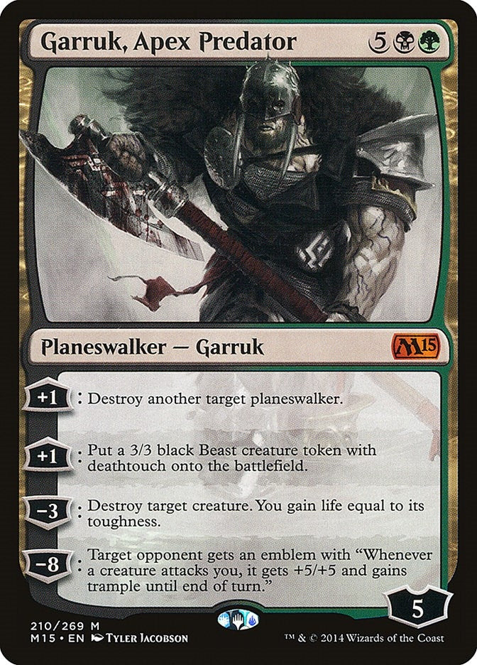 Image for Garruk, Apex Predator (210) (M15) - Magic: The Gathering