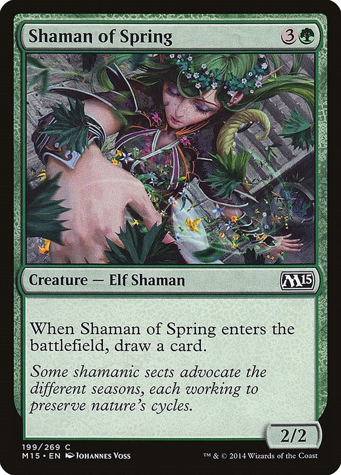Image for Shaman of Spring (199) (M15) - Magic: The Gathering
