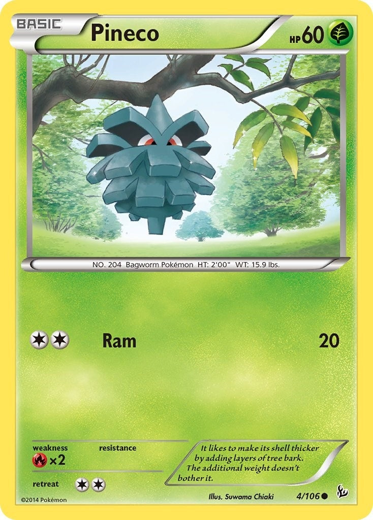 Image for Pineco (4/106) (FLF) - Pokemon