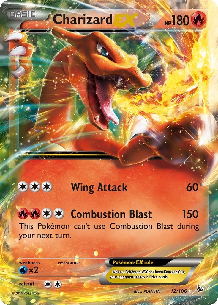 Image for Charizard EX (12) (12/106) (FLF) - Pokemon