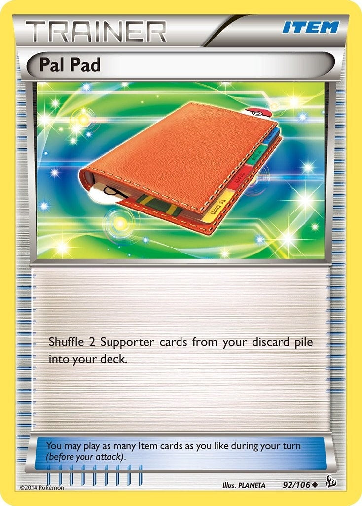Image for Pal Pad (92/106) (FLF) - Pokemon