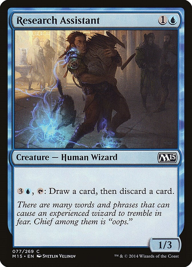 Image for Research Assistant (77) - Magic: The Gathering
