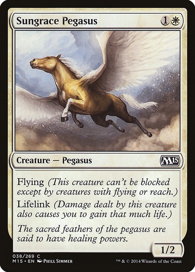 Image for Sungrace Pegasus (38) - Magic: The Gathering