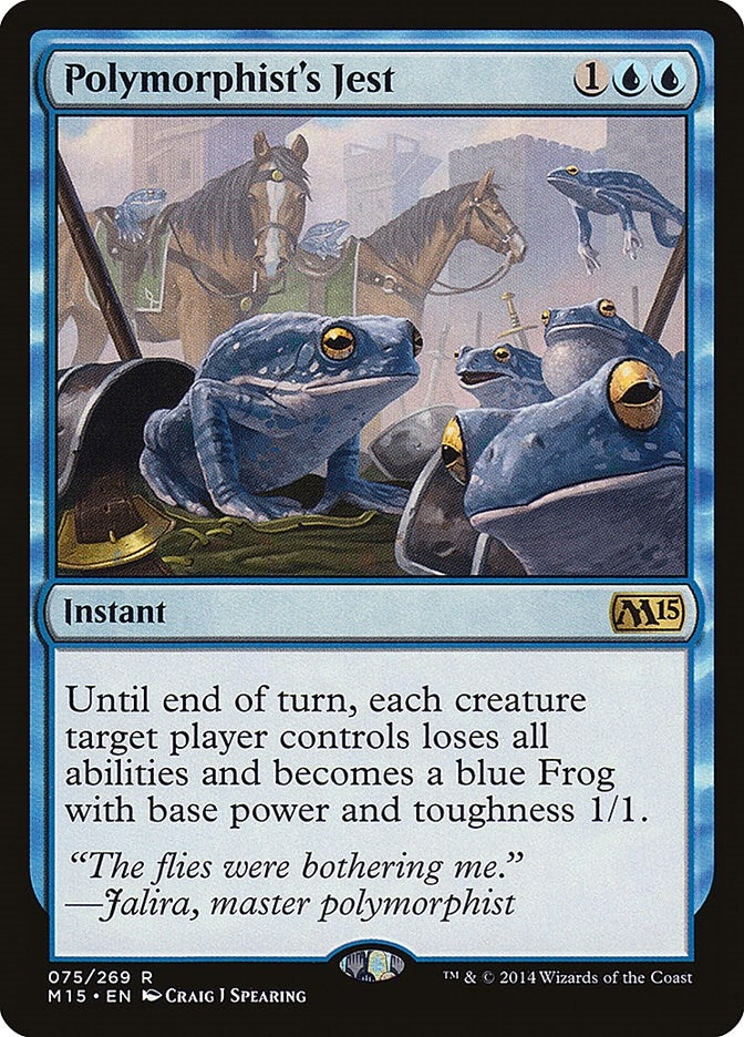 Image for Polymorphist's Jest (75) (M15) - Magic: The Gathering