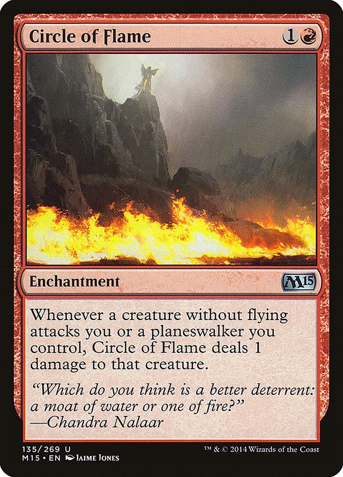 Image for Circle of Flame (135) (M15) - Magic: The Gathering