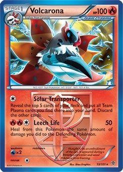 Image for Volcarona - 13/101 (BW Plasma Blast) (013/101) (PR) - Pokemon