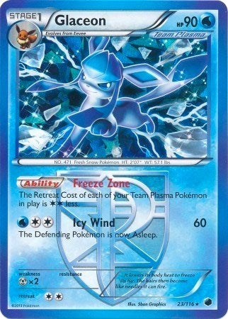 Image for Glaceon - 23/116 (BW Plasma Freeze) (023/116) (PR) - Pokemon