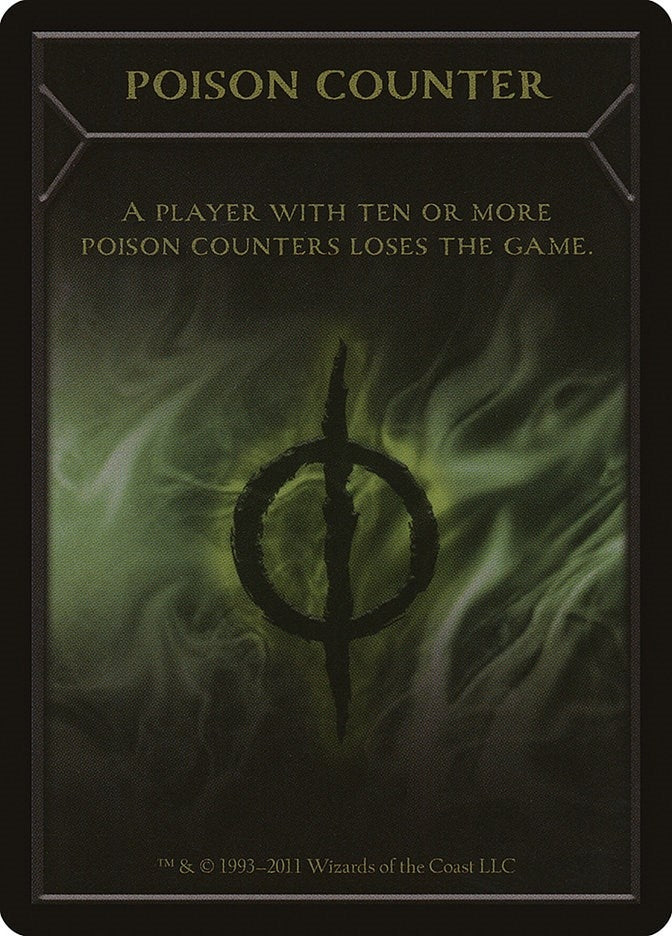 Image for Poison Counter Token - Magic: The Gathering