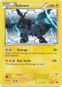 Image for Zekrom - 50/99 (Next Destinies) (050/099) (PR) - Pokemon