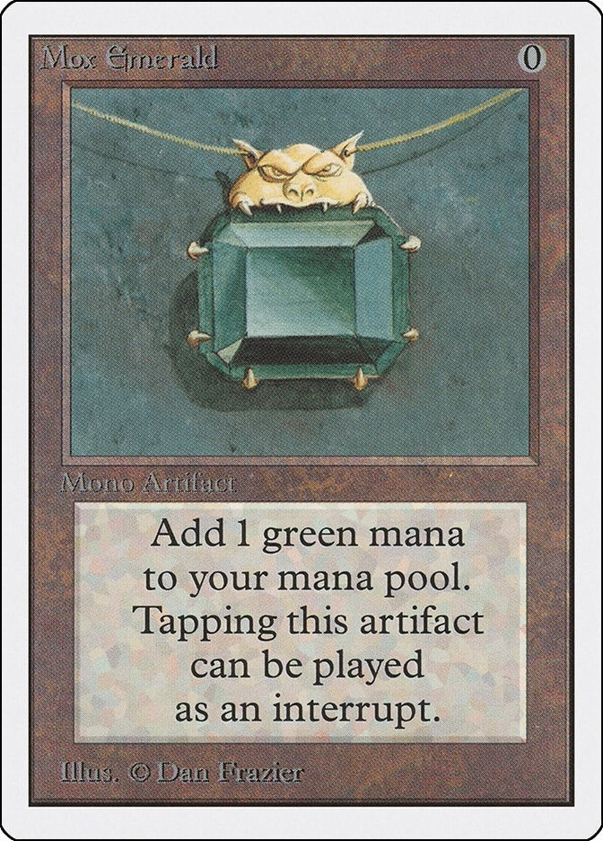 Image for Mox Emerald - Magic: The Gathering