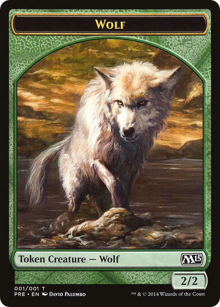 Image for Wolf Token (1) - Magic: The Gathering