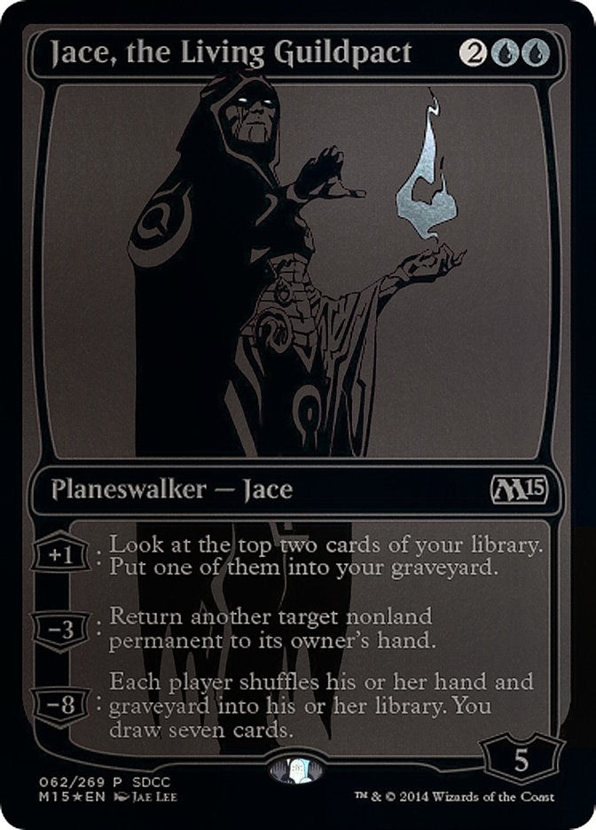 Image for Jace, the Living Guildpact (SDCC 2014 Exclusive) (62) - Magic: The Gathering