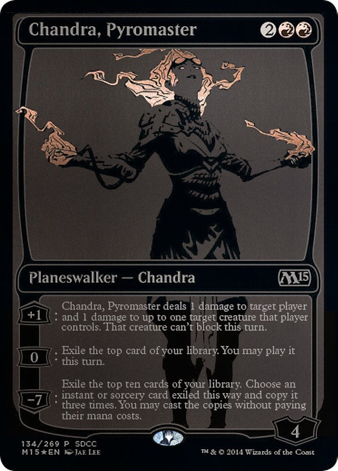 Image for Chandra, Pyromaster (SDCC 2014 Exclusive) (134) - Magic: The Gathering