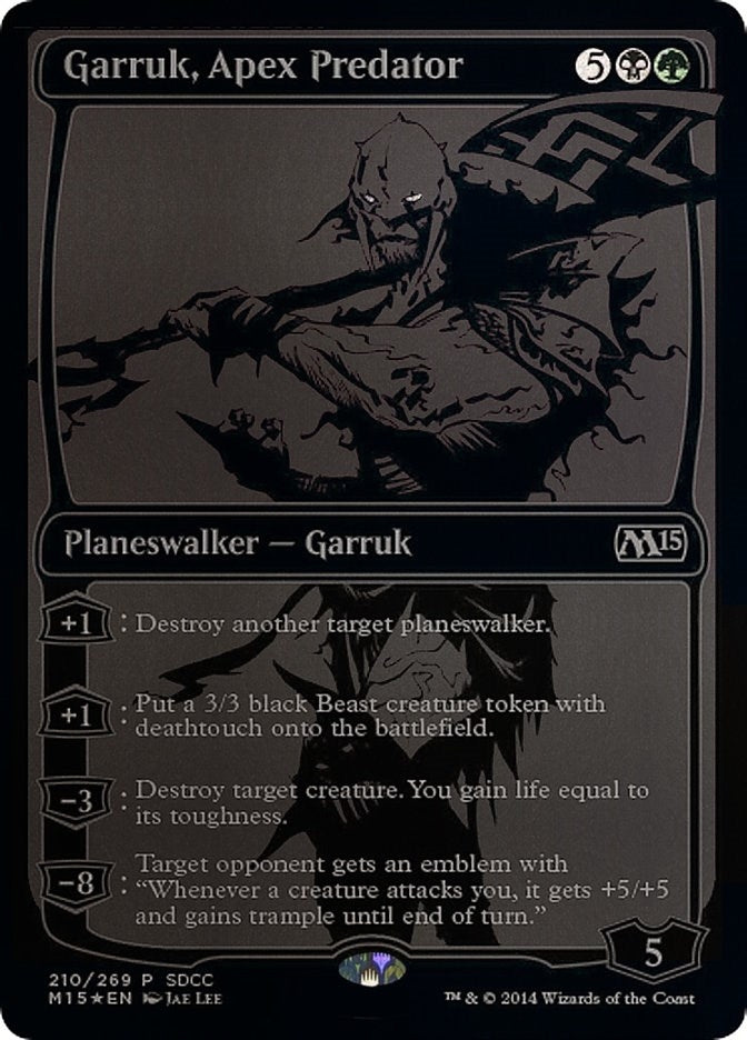 Image for Garruk, Apex Predator (SDCC 2014 Exclusive) (210) - Magic: The Gathering