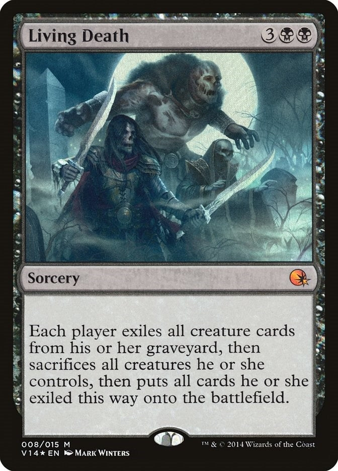 Image for Living Death (8) - Magic: The Gathering