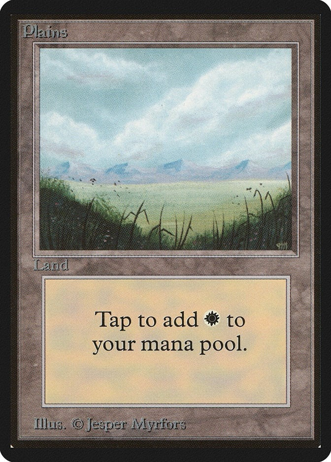 Image for Plains (A) - Magic: The Gathering