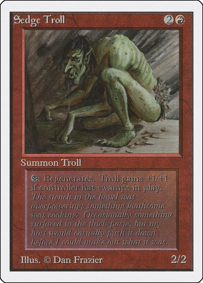 Image for Sedge Troll - Magic: The Gathering