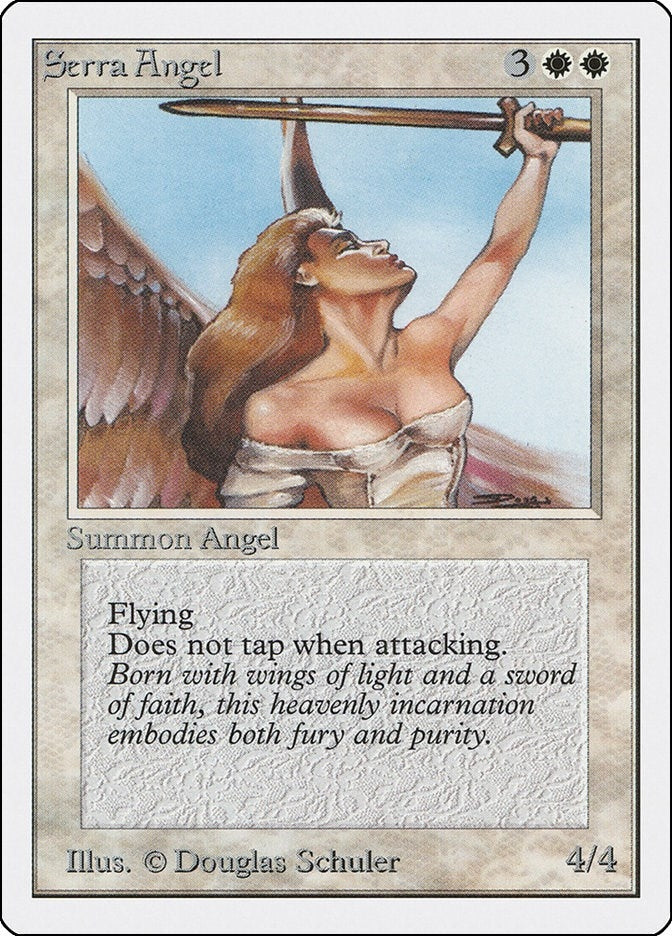Image for Serra Angel - Magic: The Gathering