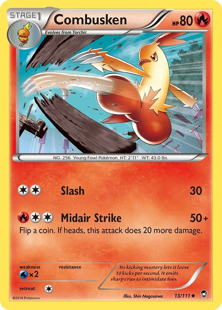 Image for Combusken (13/111) (FFI) - Pokemon