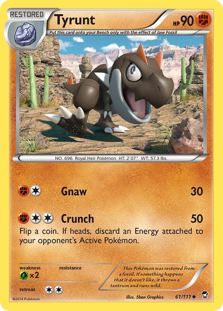 Image for Tyrunt (61/111) (FFI) - Pokemon