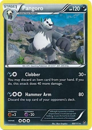 Image for Pangoro - 68/111 (Cracked Ice Holo) (068/111) (PR) - Pokemon