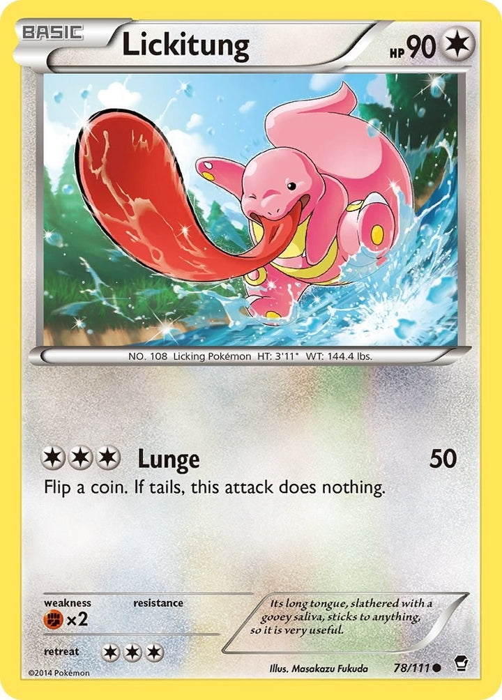 Image for Lickitung (78/111) (FFI) - Pokemon