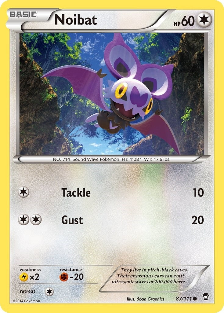Image for Noibat (87/111) (FFI) - Pokemon