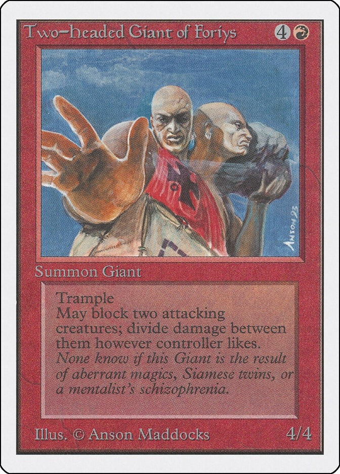 Image for Two-Headed Giant of Foriys - Magic: The Gathering