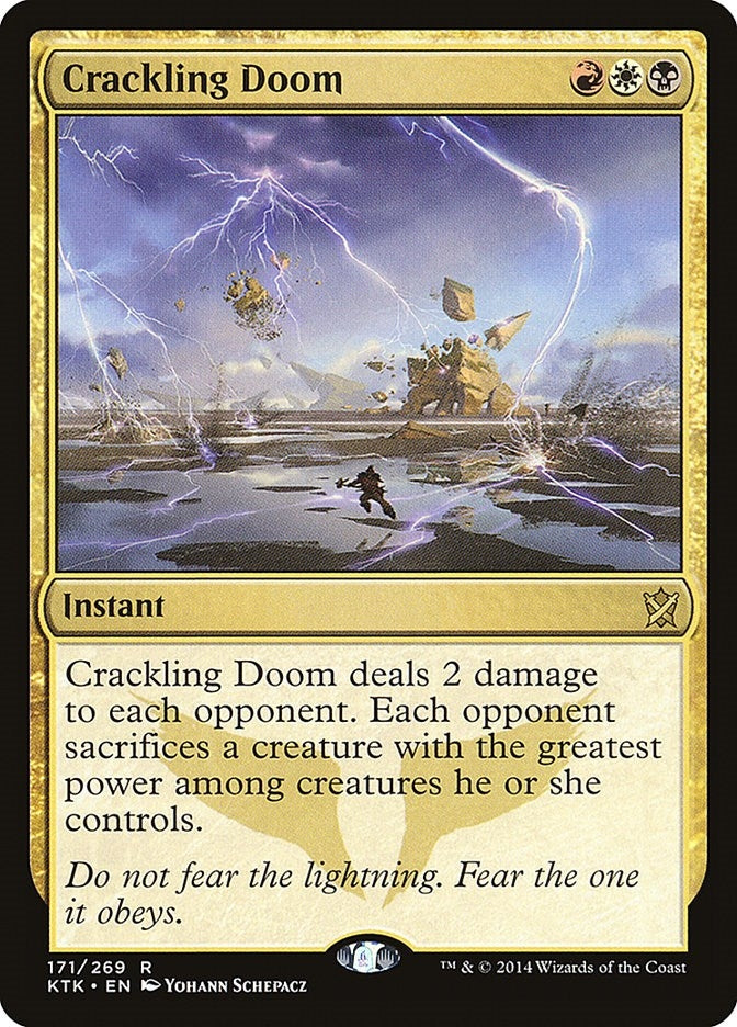 Image for Crackling Doom (171) (KTK) - Magic: The Gathering