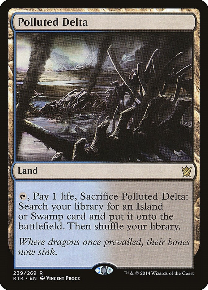 Image for Polluted Delta (239) (KTK) - Magic: The Gathering