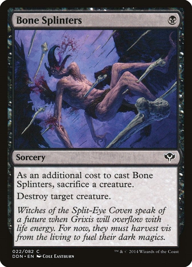 Image for Bone Splinters (22) - Magic: The Gathering