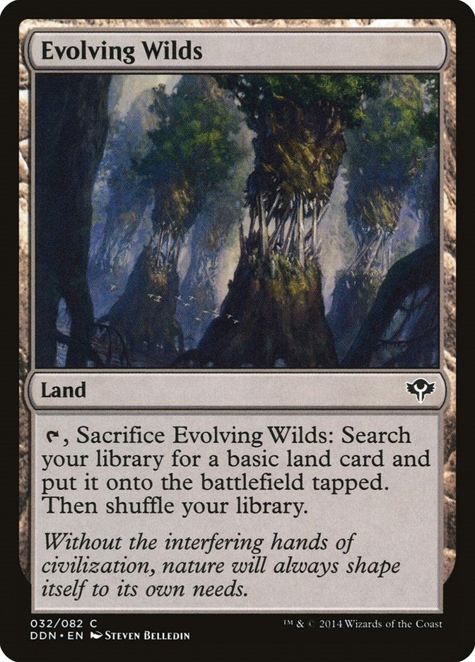 Image for Evolving Wilds (32) - Magic: The Gathering