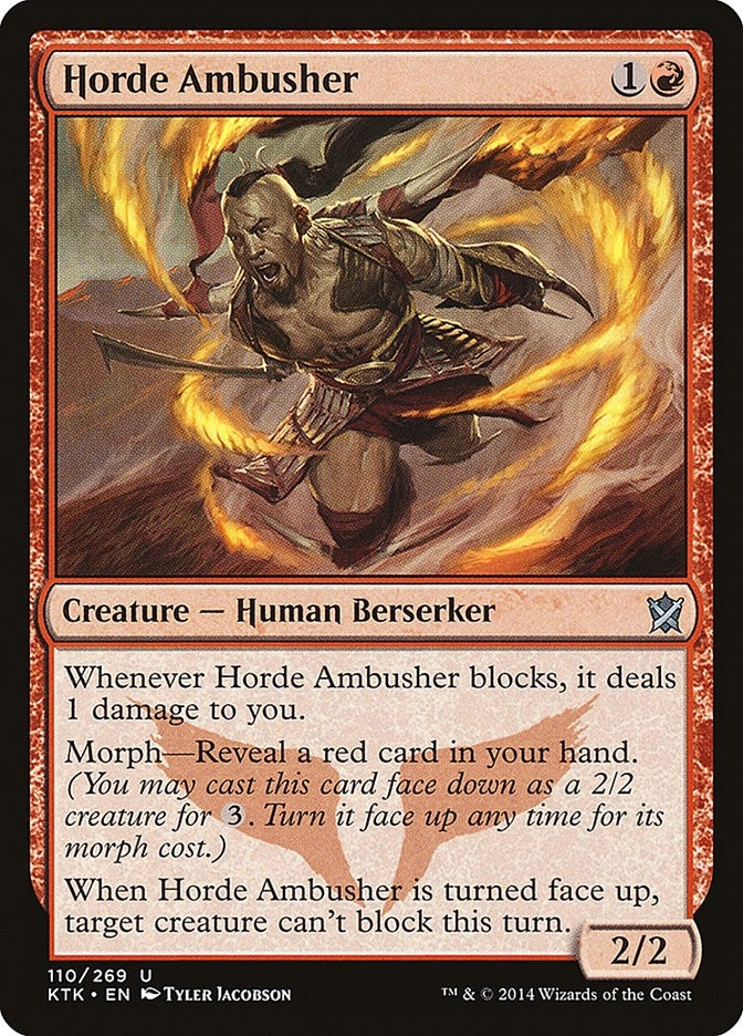 Image for Horde Ambusher (110) - Magic: The Gathering