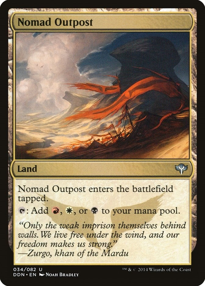Image for Nomad Outpost (34) - Magic: The Gathering