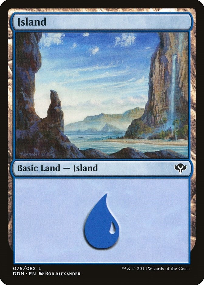 Image for Island (075) (75) - Magic: The Gathering