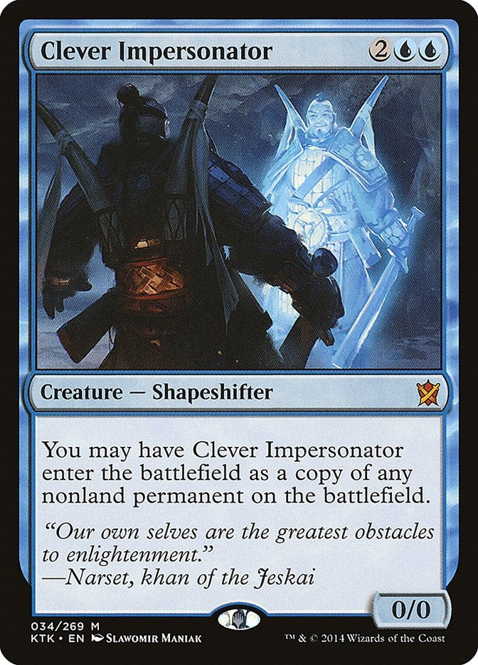 Image for Clever Impersonator (34) - Magic: The Gathering