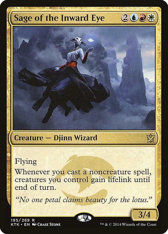 Image for Sage of the Inward Eye (195) (KTK) - Magic: The Gathering
