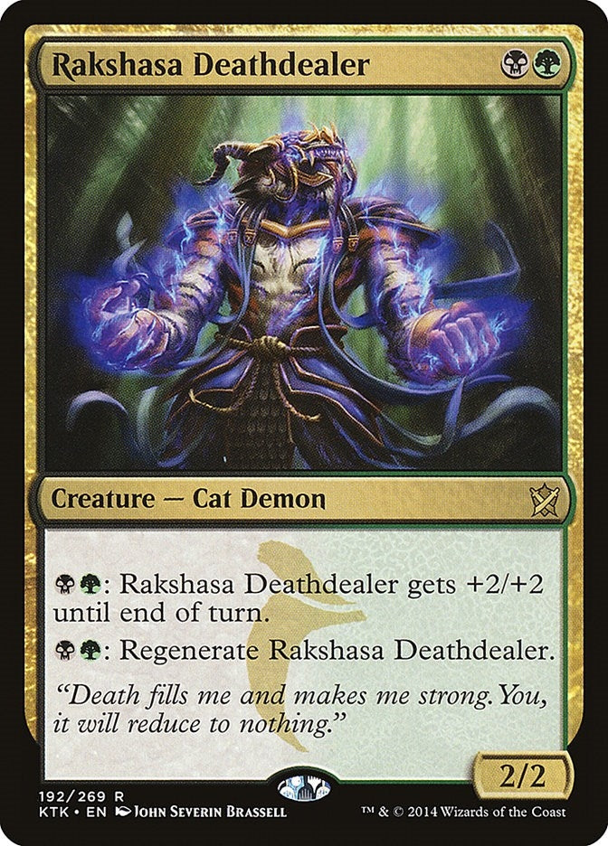 Image for Rakshasa Deathdealer (192) (KTK) - Magic: The Gathering